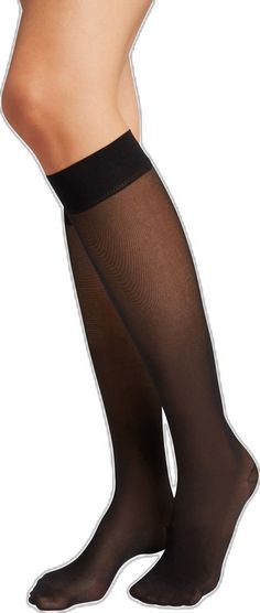 Black Pure Energy 30 Leg Vitalizer Knee Highs Black Pure, Knee Highs, Pure Energy, High Knees, Every Woman, Creative Design, Ready To Wear, Knitwear, Lingerie