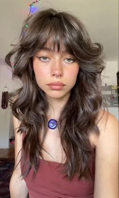 25 Trendy Aesthetic Shaggy Haircuts for Women: Your Ultimate Style Guide | The Best Stylish 25 Shaggy Haircuts for Women (Detailed Gallery) Heavily Layered Hair With Bangs, Drastic Layers Medium Hair, Medium Length Haircuts Curtain Bangs, Midlength Haircuts Butterfly, Haircuts For Straight Wavy Hair, Fluffy Layered Hair Long, 70s Haircut Layers, Haircut For Brunettes Medium, Med Hair With Layers