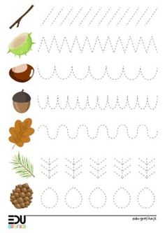 the letter m is for acorns worksheet with pictures to be colored