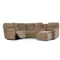 the reclining sectional sofa with two recliners on each side and one end