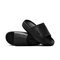 Nike Calm Slide Womens (DX4816-001) Studded Accessories, Nike Slides, Football Socks, Lace Headbands, Team Wear, Nike Tech, Womens Slides, Adidas Ultra Boost, Adidas Nike