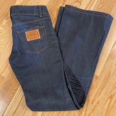 D&G Vintage Rare Jeans With Old D&G Logo. You Will Not Find It Anywhere. New Without Tags. Excellent Condition. Flared, Low Waist, Tight Hips. Size 26 Dolce And Gabbana Jeans, Dolce And Gabbana Blue, Tight Hips, G Logo, Jeans Color, Low Waist, Find It, Colored Jeans, Flare Jeans