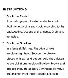 instructions for cooking chicken in the oven