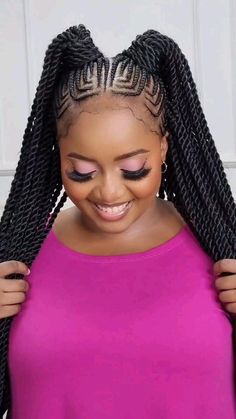 Latest Braid Styles, Braid Hairstyles Ideas, Latest Braided Hairstyles, Latest Hair Braids, Cornrows Natural Hair, Cornrows Braids For Black Women, Quick Braids, Short Box Braids Hairstyles, Braided Hairstyles For Black Women Cornrows