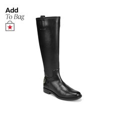 in stock Knee High Riding Boots, Black Riding Boots, Wide Calf, Franco Sarto, Black Faux Leather, Riding Boots, Black Boots, Knee High, In Store