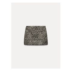 Mini skirt with a mid waist made of faux fur fabric. Contrasting interior lining. Hidden zip closure at side. Animal Print Mini Skirt, Leopard Print Mini Skirt, Joggers Shoes, Waistcoat Dress, Print Mini Skirt, Cargo Shirts, Fur Fabric, Faux Fur Fabric, Fur Fabrics