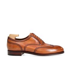 WINGTIP OXFORDS IN TAN VEGANO Cordovan Shoes, Exclusive Shoes, Wingtip Oxford, Dress Shoes Womens, Your Shoes, Leather Style, Goodyear Welt, Shoes Outlet, Handmade Shoes