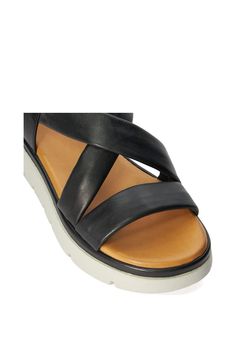 Slide into our effortlessly stylish Lounge sandals. The leather straps cross over the front of the foot, and we love the directional look of the trend-led tractor sole. Complete with a square toe the contrasting leather sole is ultra-smooth and features our bespoke Dune London logo, making this style a covetable choice for any woman's summer sandal collection. Logo Making, London Logo, Pierced Jewelry, Dune London, Fashion Face, Sandals Summer, Ankle Strap Sandals, Strap Sandals, Women's Shoes Sandals