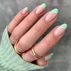 Mint Green Nails, Mint Nails, Her Nails, Nails 2024