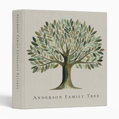 the anderson family tree binder