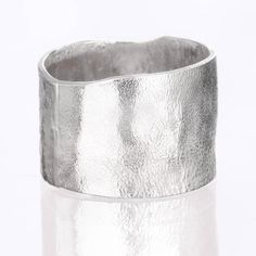 Textured Ring Band, Wide Silver Band, Silver Cuff Ring, Wide Silver Ring, Raw Gemstone Jewelry, Wide Band Ring, Steamboat Springs, Wide Ring, Textured Ring