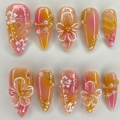 You can send me the design via DM Nails Reference, Nessa Nails, Tropical Core, Diamond Nail Art, Polished Nails, Prom Nail, Asian Nails