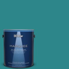 the behrot marquee paint is shown in an open, dark purple color