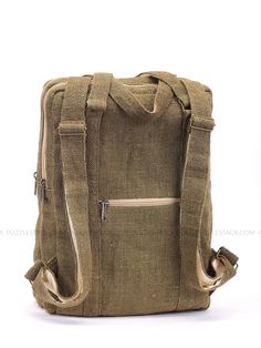 Our Namche Laptop Backpack is an everyday essential. This organic, environmentally friendly backpack is created using natural hemp and cotton. It also features two large spacious compartments for items including laptops, books, and other daily necessities. Along with additional compartments, it also includes a large front and back pocket for your phone! The backpack is suitable for schools, office work, and travel! The bag can also be carried as a backpack or held fashionably as a handbag. Approximate Measurement: Bag: 16”H x 12”W x 4”D Adjustable Strap Length: 18” to 34” Hand Drop: 7" Care instructions: recommended to hand wash in cold water, line dry Organic natural hemp fabric Lined with natural cotton Features durable, easy-to-glide zippers Adjustable strap Due to its handmade nature, Rectangular Natural Backpack For Travel, Eco-friendly Canvas Backpack For Everyday Use, Eco-friendly Canvas Backpack For Travel, Eco-friendly Rectangular Travel Backpack, Eco-friendly Rectangular Backpack For Everyday Use, Eco-friendly Backpack For Everyday Use, Eco-friendly Everyday Rectangular Backpack, Eco-friendly Travel Backpack, Casual Natural Backpack For Everyday Use