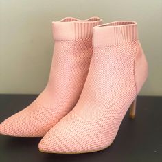 Size 6 Jolimall Pink Pointed Toe Elastic Ankle Boots. Never Worn In Original Packaging. Spring Ankle Strap Boots, Trendy Ankle Strap Boots For Spring, Fitted Ankle-high Synthetic Booties, Fitted Pointed Toe Booties For Spring, Spring Fitted Pointed Toe Booties, Spring High Ankle Fitted Booties, Spring Fitted High Ankle Booties, Fitted High Ankle Spring Booties, Fitted High Ankle Booties For Spring