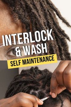 How To Interlock Locs, Interlocking Locs Starter, Loc Routine, Self Maintenance, Starter Dreads, Interlocking Locs, Twist Locs, Loc Care, Loc Maintenance