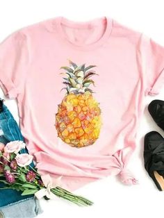 Women's T-Shirts where fruit themes are used in a fun way are with you. Using cotton, polyester, and modal in its production, Women's T-Shirts have different colors & designs. The product, which has S-3XL size scales, is just a click away from its, affordable prices & free shipping. Style: Casual Material: Cotton, Polyester, Modal Designed by Funny Fruit, Women's T Shirts, Scales, Style Casual, Color Design, Womens Shirts, T-shirt, Top Outfits, T Shirts For Women