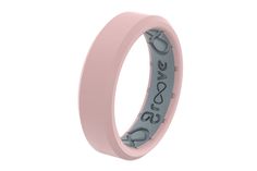 Edge Thin Rose Quartz  viewed front on Silicone Rings Women, Surgical Technologist, Edge Profile, Silicone Wedding Rings, Teal Flowers, Silicone Rings, Color Ring, Metal Rings, Color Trends