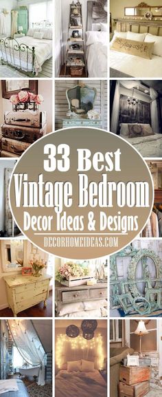 35 best vintage bedroom decor ideas and designs