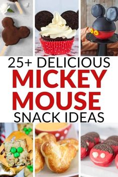 25 delicious mickey mouse snack ideas