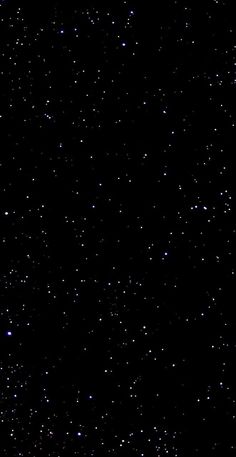 the night sky is filled with stars