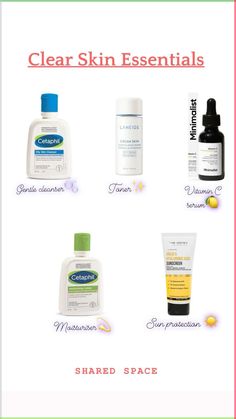 How to get clear skin| clear skincare tips| clear skin essentials| clear skincare routine| That girl skincare| clear skin tips #clearskintips #clearskingoals #cleanbeauty #clearskinproducts #glassskincare #thatgirlskin What To Use For Clear Skin, Face Care Routine Clear Skin Acne Home Remedies, How To Make Face Clear, Skincare Hacks Clear Skin, What To Do For Clear Skin, Skin Clearing Tips, How To Get A Clear Face, Wonyoungism Christmas, How To Get Clear Skin Naturally