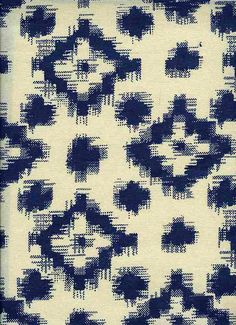 0994/1 INDIGO DARK BLUES IKAT LOOK PRINTS COTTON Luxury Blue Ikat Print Traditional Wear, Indigo Ikat Fabric, Wood Block Printing, Ikat Pattern, Ikat Print, Japanese Kimono, Kimonos, Home Furnishings, Upholstery