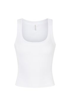 Meet the top that’s as classic as your morning coffee. With its effortless design and an ultra-comfy ribbed cotton-jersey blend, this grey tank is fuss-free and perfect for those days when you want to look fabulous without even trying. Ribbed cotton-jersey tank Elasticated under band for a flexible fit Fits true to size, take your normal size 100% cotton Model Measurements:  Height 175 cm | Bust 86 l Waist 64 | Hips 91 Model is wearing a size extra small Cheap White Basic Tank Top, White Ribbed Tank Top, White Seamless Basic Tank Top, Cheap White Ribbed Tank Top, White Ribbed Crop Top Tank, College Wardrobe, Slim Fit Crop Top, Gray Tank, Ribbed Tank Tops