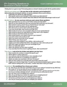 a green and white checklist with the words, ` questions to your company name '