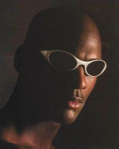 a man with sunglasses on his face