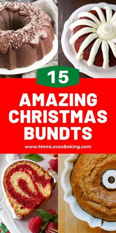 the top 15 amazing christmas bundts