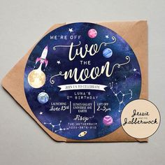 a cd with the words luna's around the sun on it and an envelope