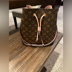 Excellent Condition I Have The Box And Dust Bag As Well. Proof Of Purchase Attached From Lv App. Louis Vuitton Handbags Neo Noe, Bags Louis Vuitton, Louis Vuitton Bags, The Box, Louis Vuitton Bag, Dust Bag, Louis Vuitton, Pink, Color