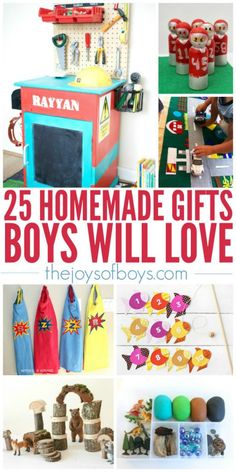 25 homemade gifts boys will love