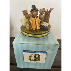 This Is A Brand New In The Box Candle Capper Boo Bears Candle Topper. Please See All Photos. Measures: 3" Tall X 4" Wide Bear Candle, Candle Topper, Candles Holders, Candle Box, Home Candles, Garden Lamps, Fan Light, Ceiling Fan With Light, All Photos