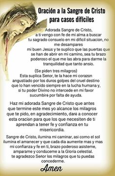 a poem written in spanish with an image of jesus