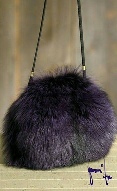 Faux Fur Slippers, Vintage Purses