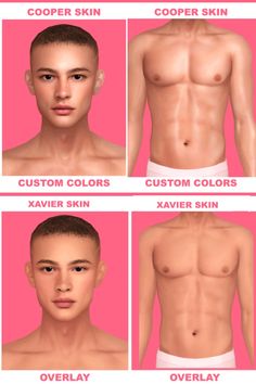 Looking for the perfect Sims 4 male skin overlay? Check out this list of 29 top-notch CC skins and skin blend options. Click the heading and explore this Sims 4 skin overlay collection. You need these Sims 4 skins. Sims 4 Male Skin Overlay, Sims 4 Cc Finds Male, Sims 4 Male Skin, Sims 4 Skin Cc, Sims 4 Skin, Realistic Sims, Sims 4 Afro Hair, Skin Overlay, Sims 4 Male