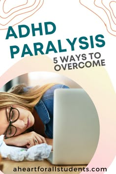 blond woman wearing dark glasses sitting head down at her desk with her laptop open demonstrating adhd paralysis meaning Executive Functioning Strategies For Adults, Add In Adults, Functional Freeze, Sensory Input, Deal With It, Positive Parenting