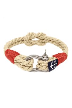 Handmade Nautical Rope Bracelets From Ireland Handmade Nautical Adjustable Bracelets, Handmade Adjustable Nautical Bracelets, Handmade Nautical Style Bracelets For Beach, Handmade Nautical Bracelets For Beach, Hercules Knot, Sailing Bracelet, Sailor Bracelet, Reef Knot, Marine Rope