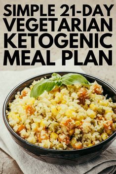 Simple 21-Day Vegetarian Keto Meal Plan for Weight Loss | New to the ketogenic diet? Need new keto recipes to stay inspired? Check out this sample low carb keto diet for vegetarians! With 80+ breakfast, lunch, dinner, and snack recipes, we’ve got everything your stomach desires: fat bombs, Indian dishes, zucchini noodles, spaghetti squash, soups, simple crockpot recipes, dairy-free options…and more! #keto #ketogenic #ketosis #ketodiet #ketogenicdiet #ketorecipes #ketocrockpotrecipes Simple Crockpot Recipes, Diet For Vegetarians, Squash Soups, Vegetarian Keto Meal Plan, Zucchini Noodles Spaghetti, Keto Diet For Vegetarians, Simple Crockpot, Ketogenic Meal Plan