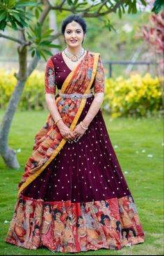 Yu Gi Oh Cards, Kalamkari Designs, Simple Frock Design, Half Sarees, Simple Frocks