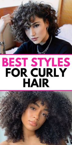 Stay ahead of the curve with the hottest curly hairstyles of 2023. From the fluffed-out curl to the curly fringe, find the perfect look to showcase your beautiful natural texture. Get expert tips on styling and maintaining these trendy curly hair styles. Curly Fringe Hairstyles, Long Thick Curly Hair, Styles For Curly Hair, Curly Fringe, Curly Hair Types, Thick Curly Hair, Hair Regimen