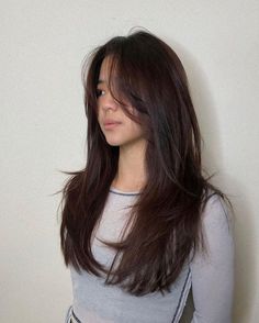 Haircuts For Long Hair Straight, Layered Haircuts With Bangs, Haircuts For Long Hair With Layers, Hair Inspiration Long, Oval Face Haircuts, Straight Hair Cuts, Hairstyles For Layered Hair, Long Layered Haircuts, Front Hair Styles