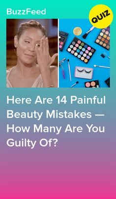 Tv Quiz, Beauty Mistakes, Cleaning Your Ears, Playbuzz Quiz, Fun Quizzes To Take, Makeup Mistakes, Makeup Remover Wipes, How To Clean Makeup Brushes, Buzzfeed Quizzes