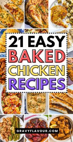 Baked Chicken Recipes Chicken Bakes Recipes, Delicious Baked Chicken, Easy Chicken Seasoning Recipes, Chicken Pieces Recipes Baked, Chicken Dinners For Family, Simple Chicken Recipe, Easy Oven Chicken Recipes, Simple Baked Chicken Recipes, Recipes For Baked Chicken