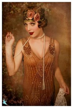 Burlesque Vintage, Roaring 20s Fashion, Flapper Girls, Style Année 20, Flapper Era, Flapper Girl, Gatsby Style, Flapper Style