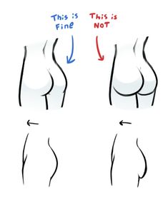 Back Drawing Reference Female, Leg Reference Drawing, Breast Draw Reference, Female Body Reference Drawing, Piercing Drawing, Hip Reference, Waist Reference, Body Type Drawing