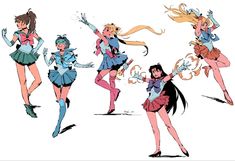 Sailor Scout, Sailor Senshi, Sailor Moon Wallpaper, Mahō Shōjo