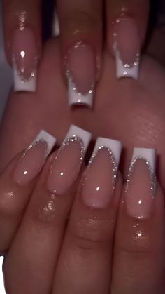 Bday Nails, Easy Nails, Short Square Acrylic Nails, Polish Colors, Pink Acrylic Nails, New Year's Nails